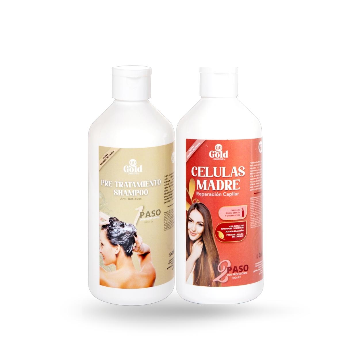Straightening Kit | Gold DIAMOND Stem Cells