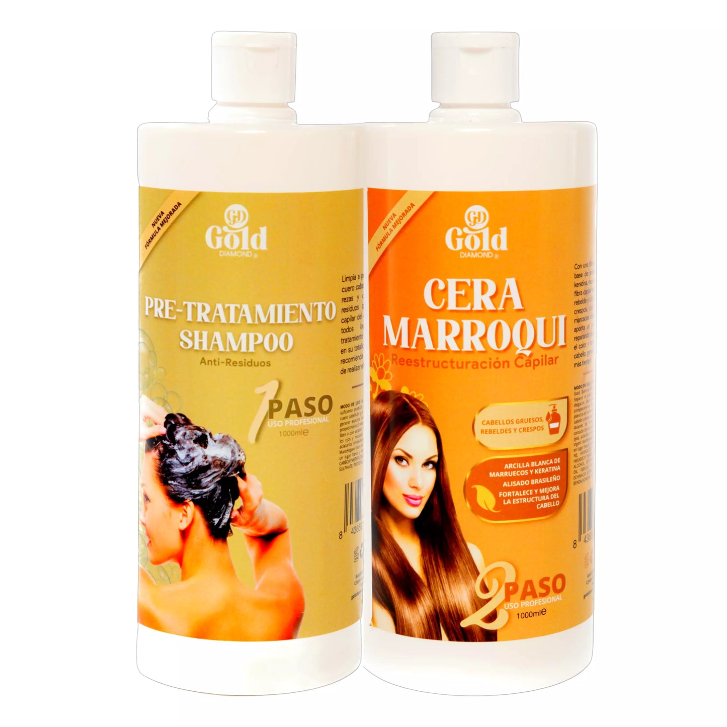 Straightening Kit | Moroccan Gold DIAMOND Wax