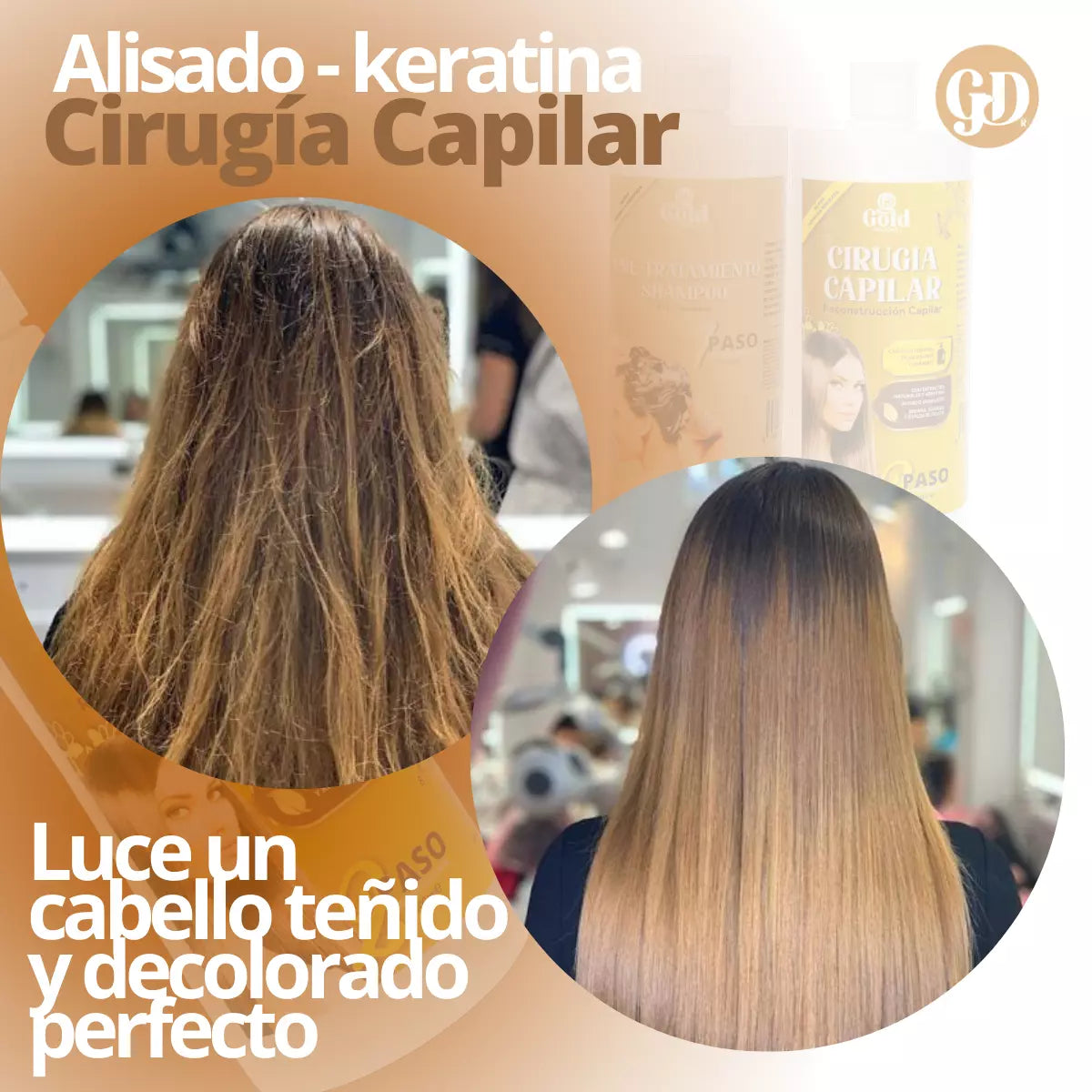 Straightening Kit | Gold DIAMOND Hair Surgery