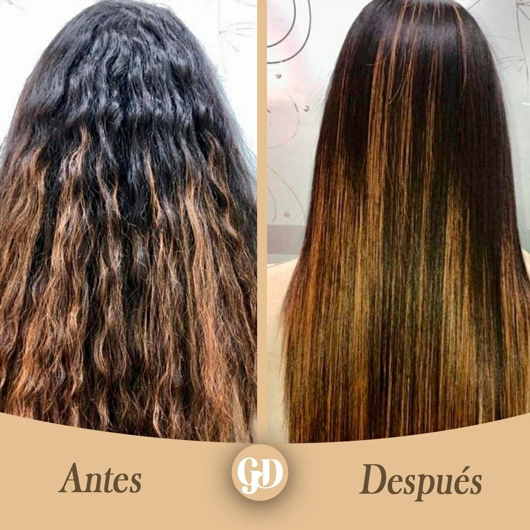 Kit Alisado | Cirugía Capilar Gold DIAMOND | Sin Formol