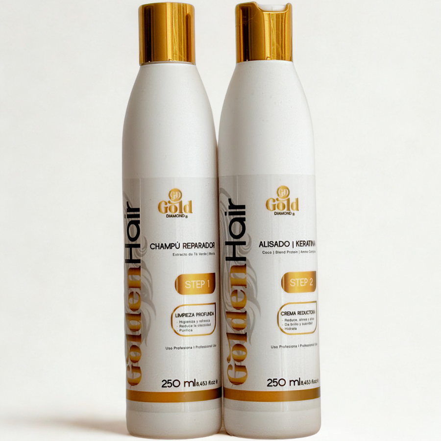 Nuevo Kit de Alisado | GoldenHair | Sin Formol