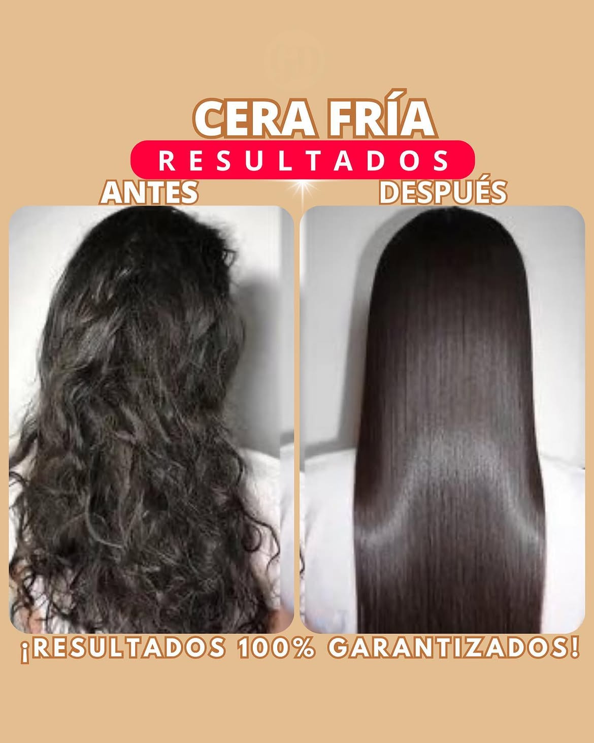 Kit Alisado | Cera Fría Gold DIAMOND | Sin Formol