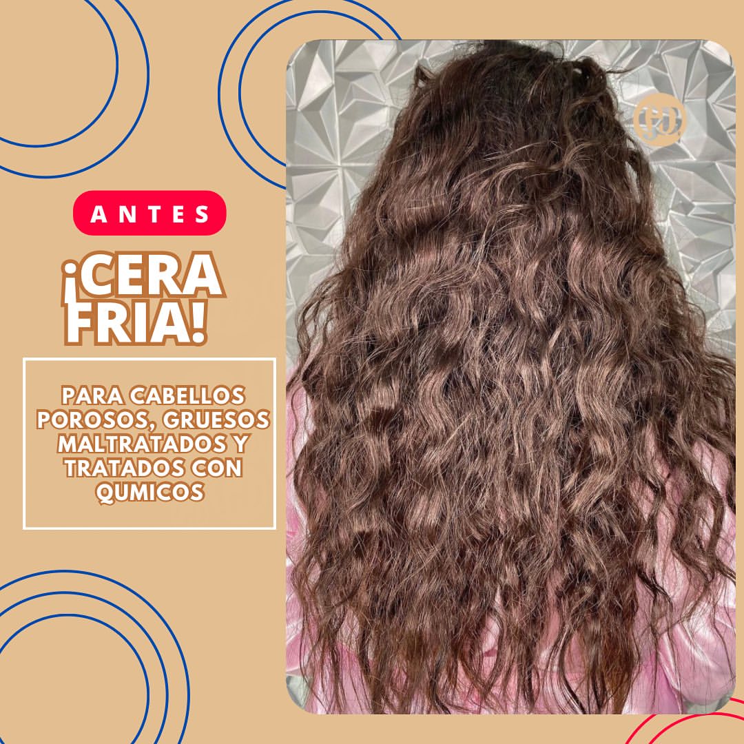 Kit Alisado | Cera Fría Gold DIAMOND | Sin Formol
