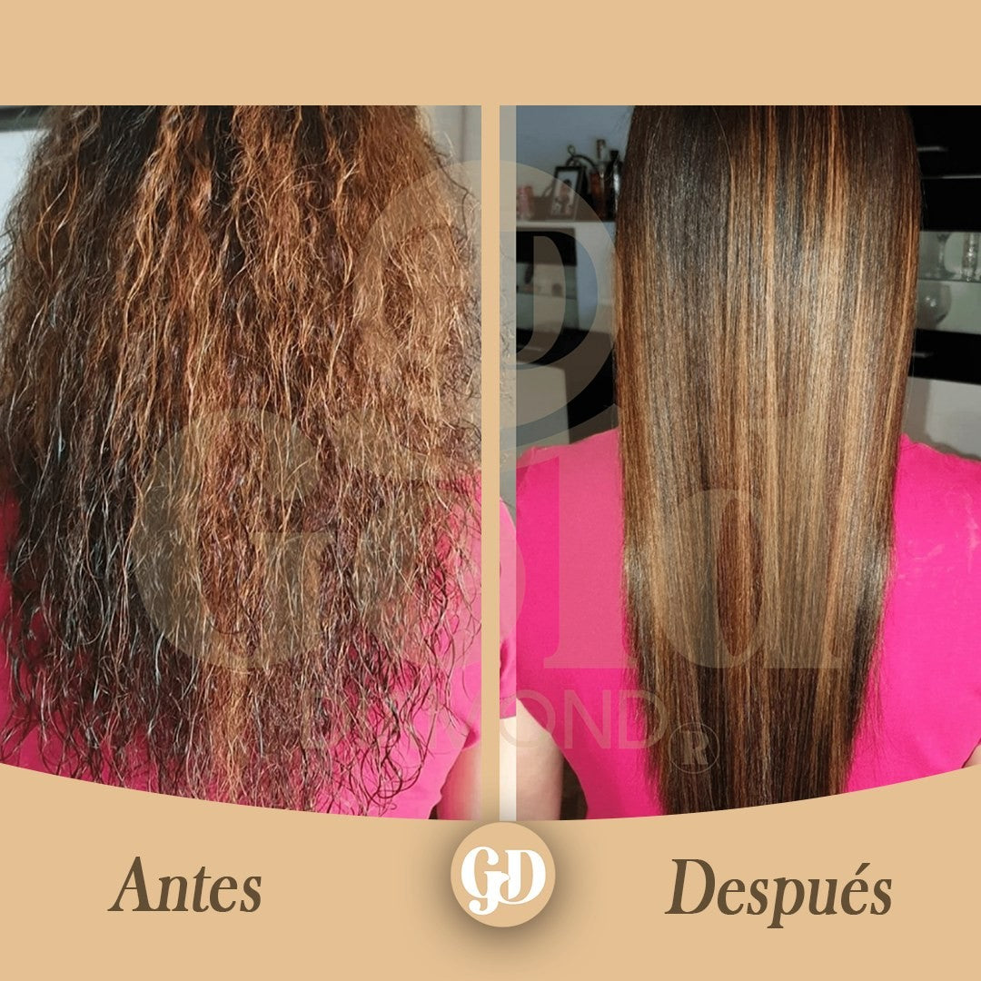 Kit Alisado | Cirugía Capilar Gold DIAMOND | Sin Formol