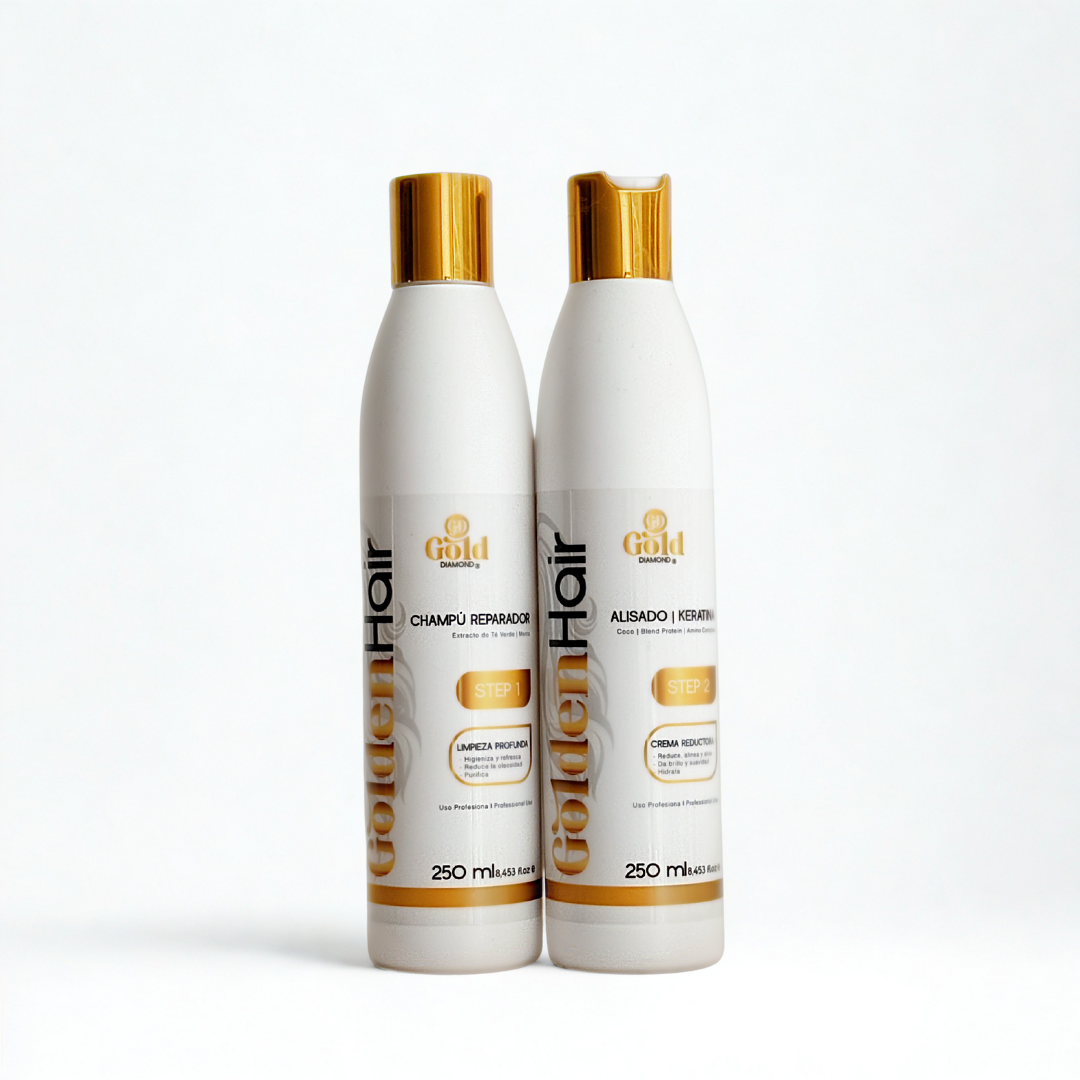 Kit Alisado | Keratin GoldenHair | Sin Formol