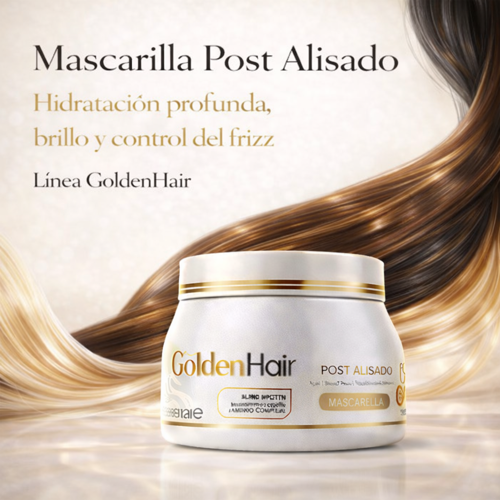 Mascarilla Post Alisado Gold DIAMOND 250g