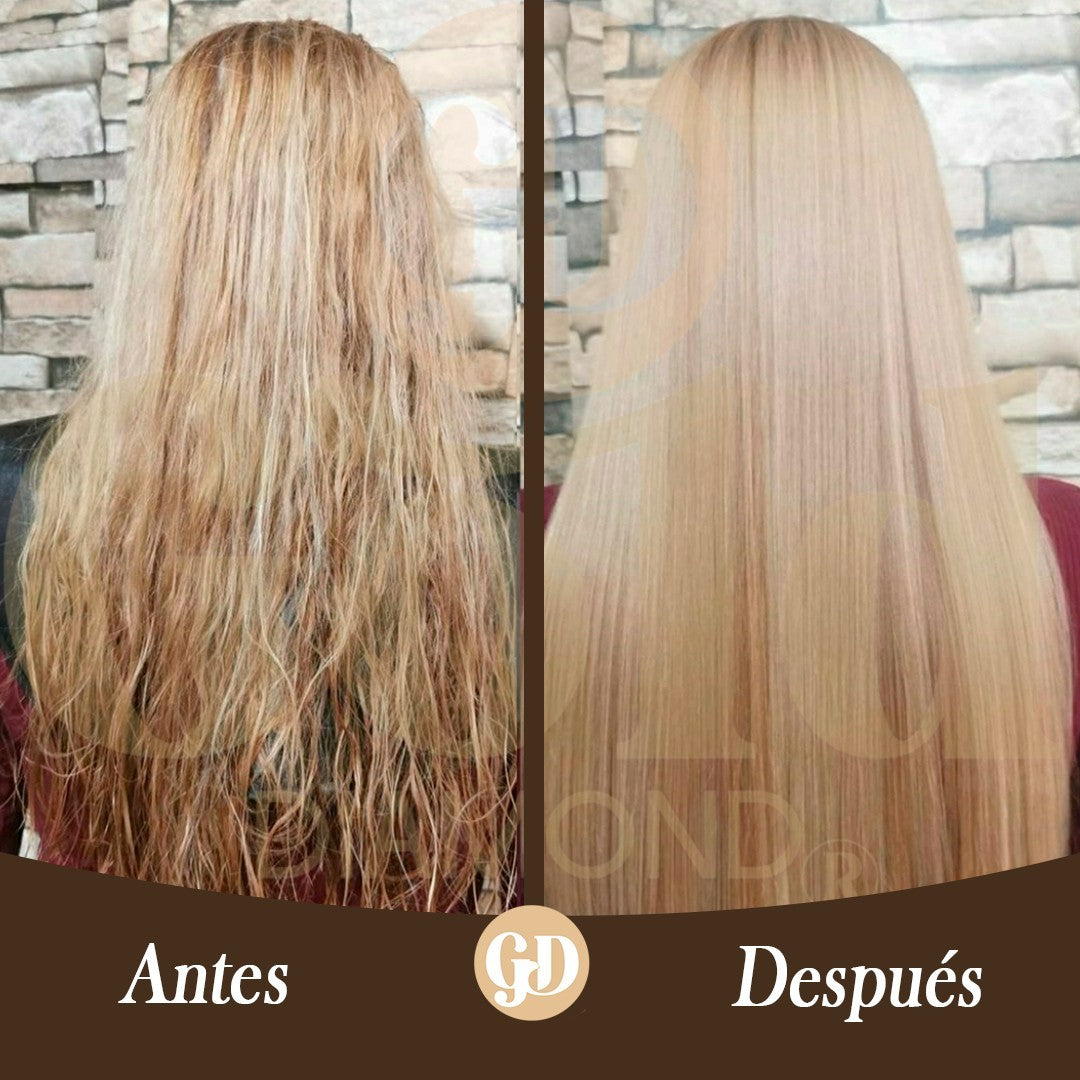 Kit Alisado | Cirugía Capilar Gold DIAMOND | Sin Formol