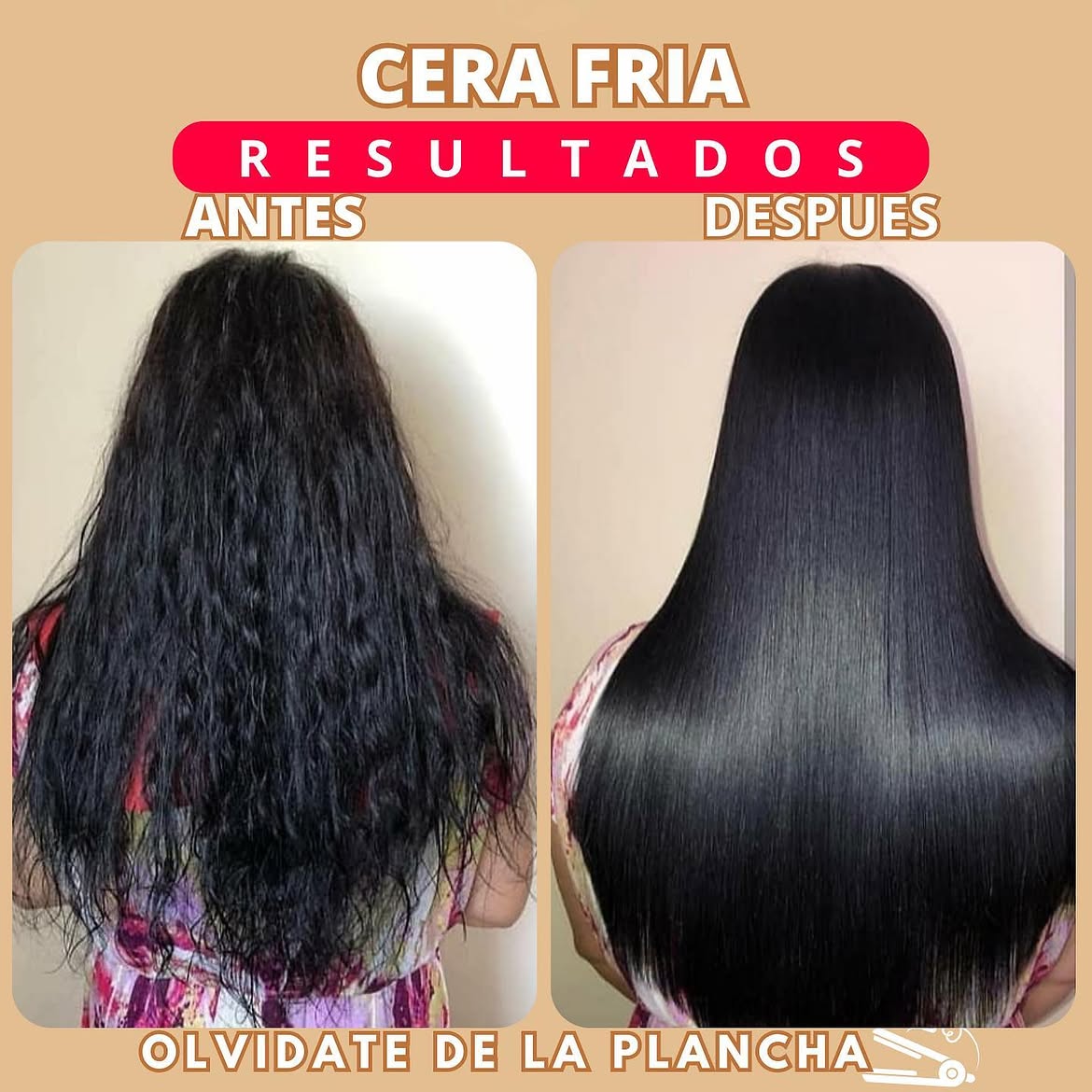 Kit Alisado | Cera Fría Gold DIAMOND | Sin Formol