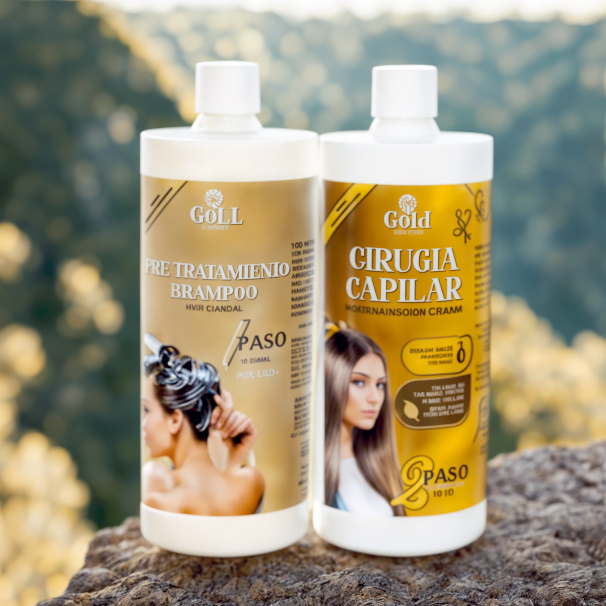 Kit Alisado | Cirugía Capilar Gold DIAMOND | Sin Formol