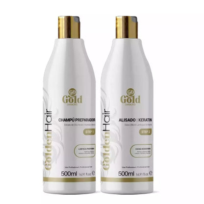 kit keratina sin formol golden hair...