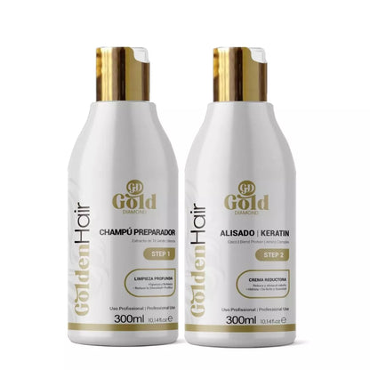 kit keratina sin formol golden hair...