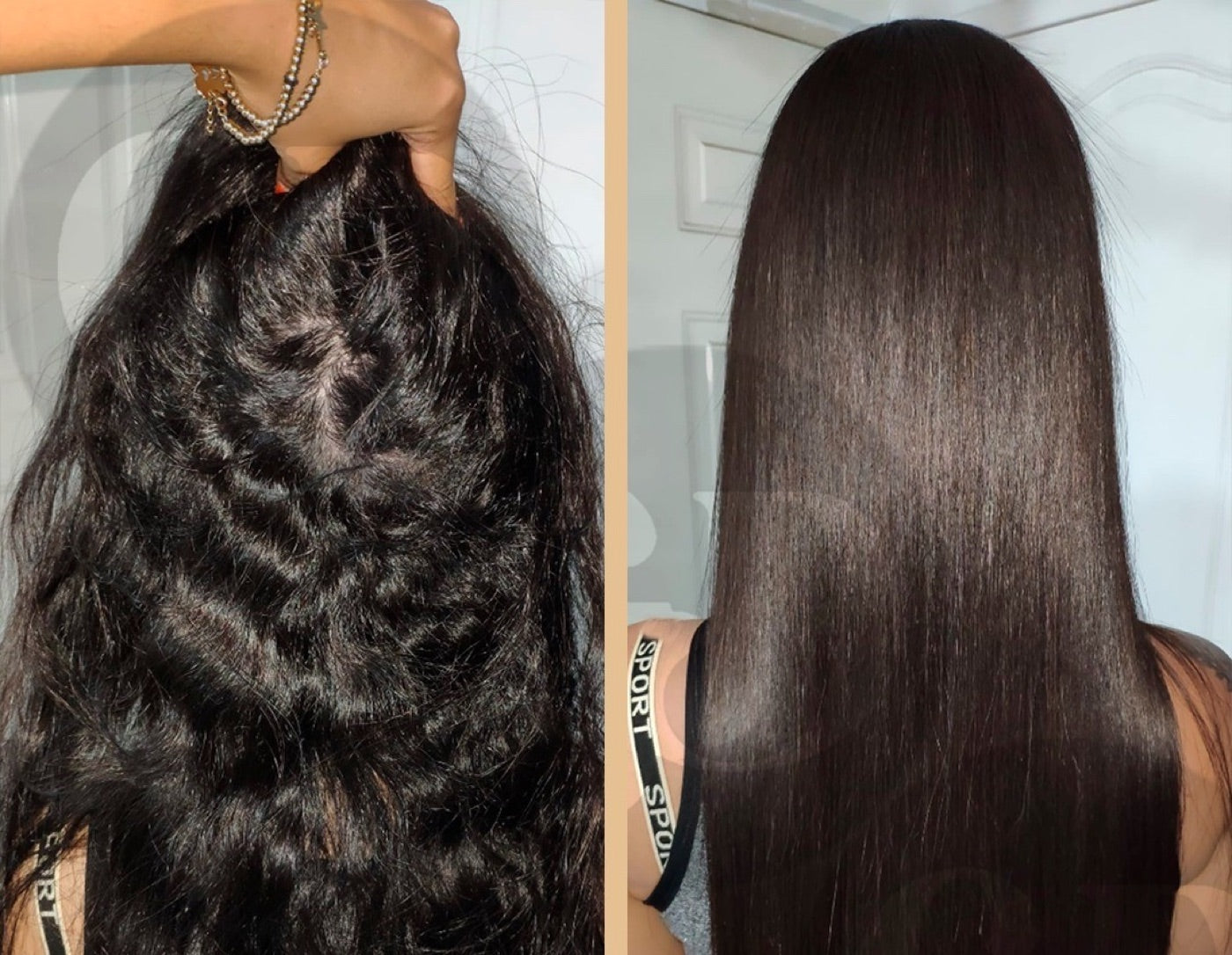 Resultado real antes y después con Cera Marroquí Gold DIAMOND