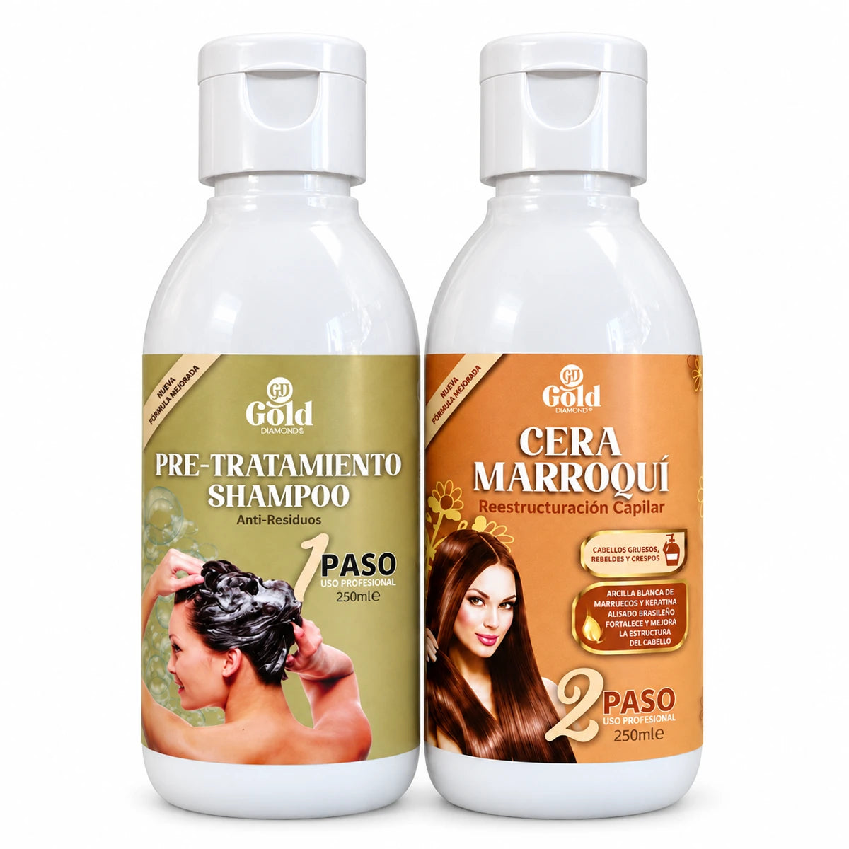 Kit Cera Marroquí Gold DIAMOND 250 mL